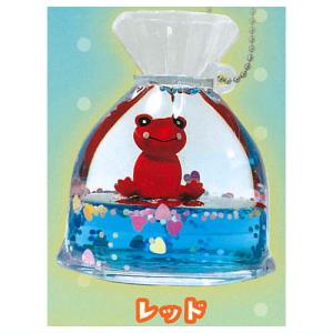 ケロケロぷかぷかキーチェーン [4.レッド]【 ネコポス不可 】【C】｜toysanta