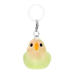 めじるしアクセサリー ゆらりことり [1.コザクラインコ]【ネコポス配送対応】【C】｜toysanta