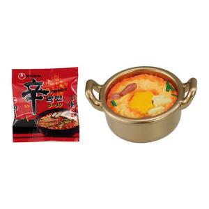 農心×JINRO おうちポチャミニチュアコレクション [4.辛ラーメン・ミニチュア袋麺]【ネコポス配送対応】【C】｜toysanta