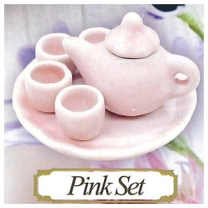 本物陶器 アフタヌーンティーセット [5.Pink Set]【ネコポス配送対応】【C】｜toysanta