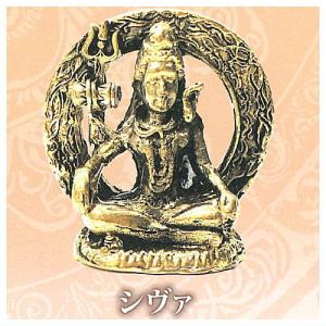 インドの黄金神像コレクション [5.シヴァ]【ネコポス配送対応】【C】｜toysanta
