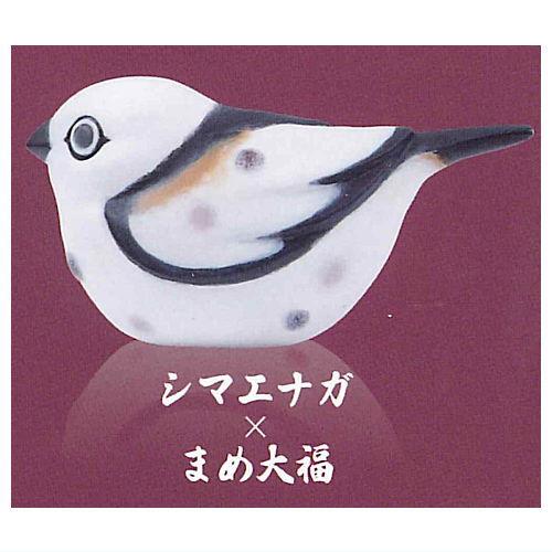 和菓子とり マスコットフィギュア [3.シマエナガ×まめ大福]【ネコポス配送対応】【C】