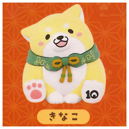 忠犬もちしば 10周年フィギュア [6.きなこ]【 ネコポス不可 】【C】