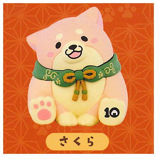 忠犬もちしば 10周年フィギュア [7.さくら]【 ネコポス不可 】【C】