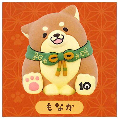 忠犬もちしば 10周年フィギュア [8.もなか]【 ネコポス不可 】【C】