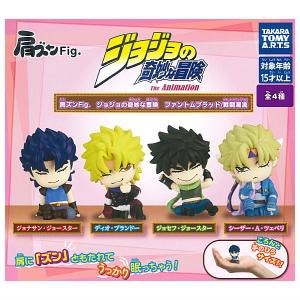 ジョジョの奇妙な冒険 ラバーマスコットコレクション01 4種
