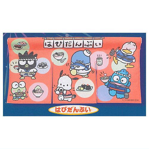 サンリオキャラクターズ ミニのれん お祭りVer. [6.はぴだんぶい]【ネコポス配送対応】【C】