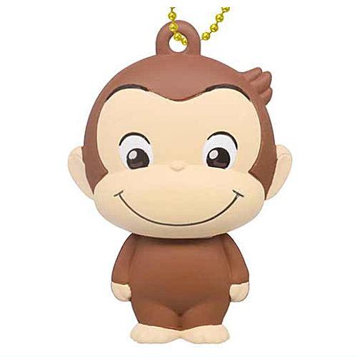 おさるのジョージ ぺたんこマスコット3 タウン編 [1.いつものジョージ]【ネコポス配送対応】【C】