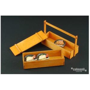 コバアニ cobaanii mokei工房 思い出横町シリーズ おそば屋さんのおかもち  1/12スケール 組み立てキット
