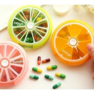 ピルケース ポータブル携帯容器 くすり入れ 1週間分 携帯型 薬ケース 常備薬 錠剤ケース タブレット カプセル サプリ ピルケース かわいい 小物ケース 雑貨