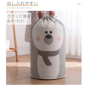 衣類収納 簡易収納 布団 収納袋 筒型 収納袋...の詳細画像5