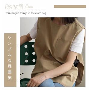 エプロン 撥水防汚 ベストエプロン 男女兼用 ...の詳細画像5