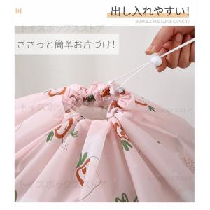 即納 衣類収納 布団 収納袋 筒型 収納袋 布...の詳細画像5