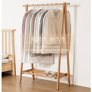 洋服カバー PEVA製 衣類カバー 1着用 ロ...の詳細画像3