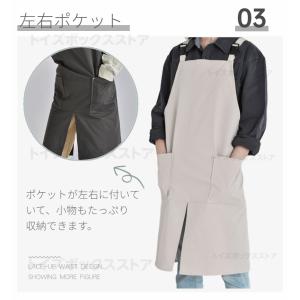 防水エプロン 業務用エプロン 作業用 男女兼用...の詳細画像5