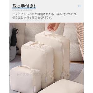 トラベルポーチ 旅行用圧縮袋 パッキングポーチ...の詳細画像5
