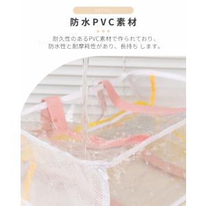 クリアトラベルバッグ トラベルかばん 透明 レ...の詳細画像4