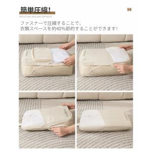 トラベルポーチ 旅行用圧縮袋 パッキングポーチ...の詳細画像4