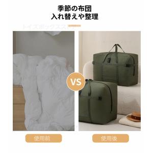 大容量110L引越しバッグ 布団収納袋 ボスト...の詳細画像2
