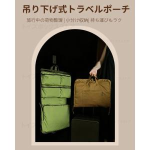 6in1 トラベルポーチ 旅行用衣類収納 パッ...の詳細画像1