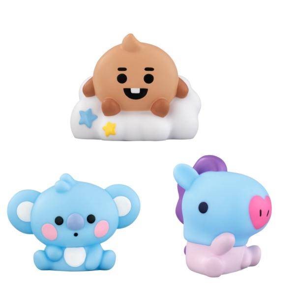 BT21フレンズ２【1．KOYA3．SHOOKY 4．MANG】3種セット　BTS ソフビ　フィギュ...