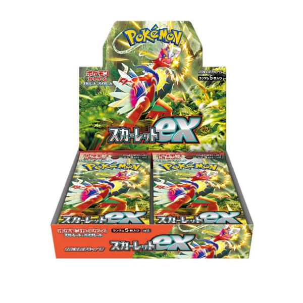 ポケモンカードゲーム スカーレット&amp;バイオレット 拡張パック スカーレットex 30パック入りBOX