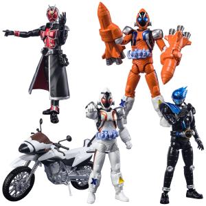 BANDAI（バンダイ） SHODO-O 仮面ライダー9 チャップ黒入 7種セット