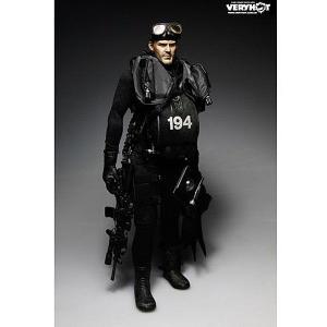 Very Hot 1/6 ネイビーシール ヘイロー UDTジャンパー ブラックver. アクションフィギュア (VH-1040A) *送料無料｜toyshopside3