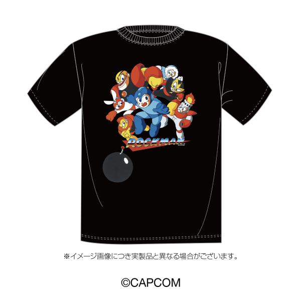 ロックマンTシャツ（ブラック）XXXLサイズ 2024年6月発売予定 予約