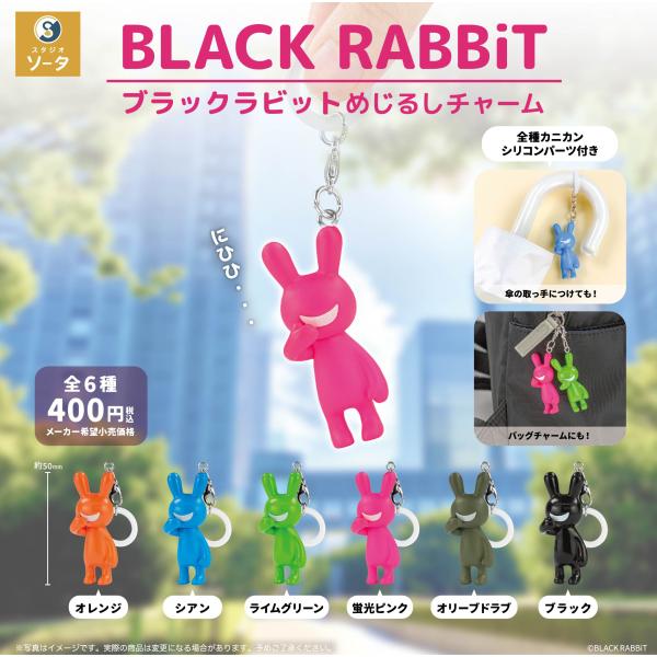 BLACK RABBiT ブラックラビット めじるしチャーム 全6種セット 2026年1月発売予定 ...
