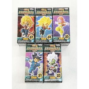 スーパードラゴンボールヒーローズ ワールドコレクタブルフィギュア vol.7 全5種セット｜toyshopside3