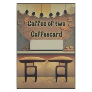 コーヒーオブトゥーコーヒーカード（著者：龍花占心）