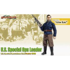 サイバーホビー（ドラゴン）　WWII　1/6　アメリカ軍　特殊部隊　大尉 「アルドー・カッツ」フランス　1944年(70744)｜toyskameta