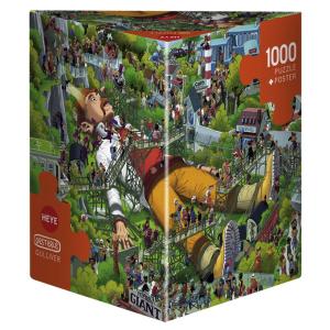 HEYE PUZZLE  29886 1000ピース Cartoon im Dreieck : Gulliver