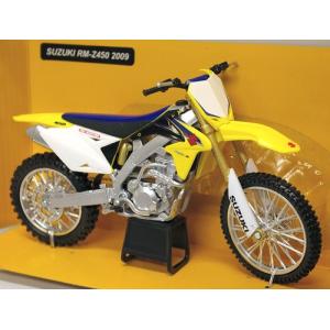 ニューレイ社　1/12　スズキ RM-Z450 2009 イエロー（43423）｜toyskameta