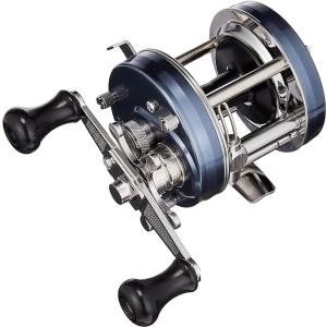 AbuGarcia (アブガルシア) アンバサダー (Ambassadeur) 5500CS ロケット ブルーグレー 右巻き ダブルハンドル バス ライギョ ナマズ トップウォーター丸形リール