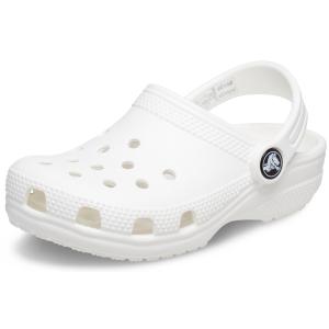 Crocs(クロックス) サンダル クラシック クロッグ キッズ ホワイト 18.5 cm
