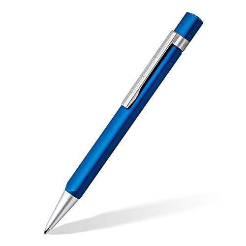 ステッドラー 油性ボールペン TRX B芯 太字 三角軸 ケース付 ブルー 440TRX3B-9