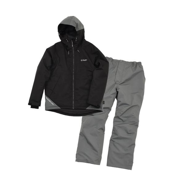 双進(SOSHIN) 6450 RL ストレッチウォームスーツ ブラック LL