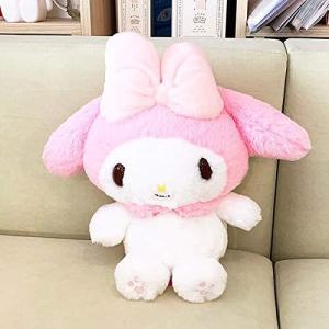 ナカジマコーポレーション ほわほわ マイメロディ M ピンク 30cm×37cm×17cm Sanrio My Melody ぬいぐるみ 143068-20