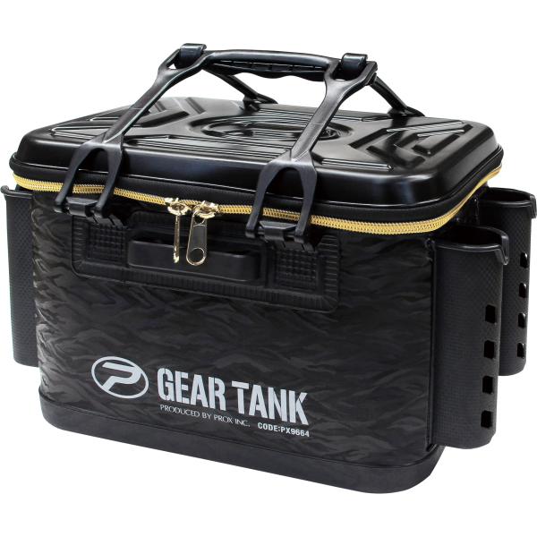 プロックス(PROX) ギアタンク ロッドホルダー付 36cm/ブラック PX966436K