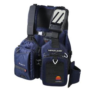 mazume オレンジブルー レッドムーン ライフジャケット サーフ