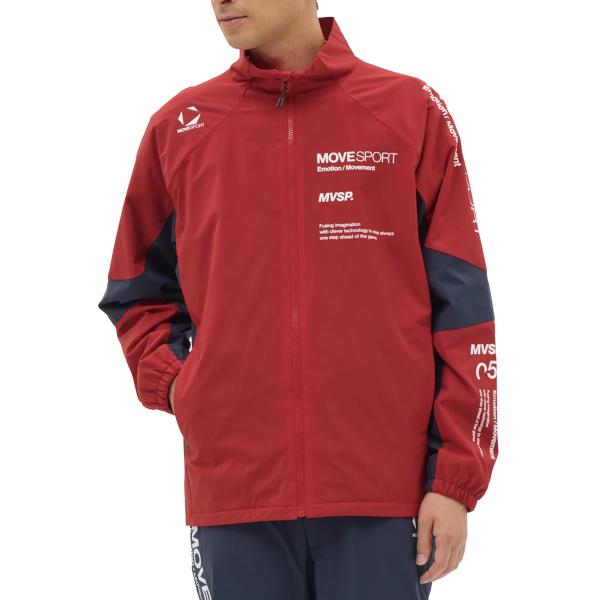 デサント MOVESPORT(ムーブスポーツ) HEATNAVIブラッシュド スタンドジャケットST...