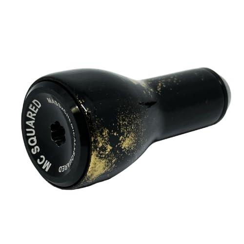 MCSQUAREDMASS×CHEMICAL×SQUARED 樹ハンドルノブ 1本 BLACK/GO...