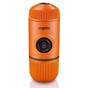 【正規品】WACACO(ワカコ) エスプレッソメーカ携帯用ミニ プレスタイプコーヒーパウダー専用Nanopresso オレンジ｜toysmkt