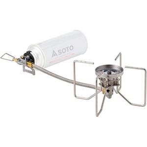 [ソト (SOTO)] 日本製 シングルバーナー レギュレーター搭載(高火力 風に強い) CB缶 分離型 ソロ デュオ グループ キャンプ レギュレーターストーブ FUSION(フュ