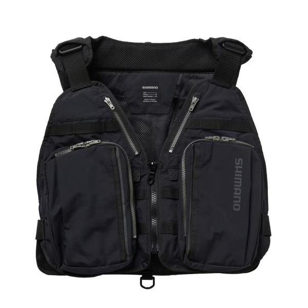 シマノ(SHIMANO) 鮎ゲーム ベスト VE-041X ブラック 4XL