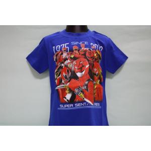 特命戦隊ゴーバスターズ TPETS・Tシャツ・READY！GO！・ネイビー