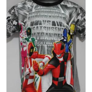 ルパンレンジャーVSパトレンジャー光る！2TOPSパジャマ・レッド