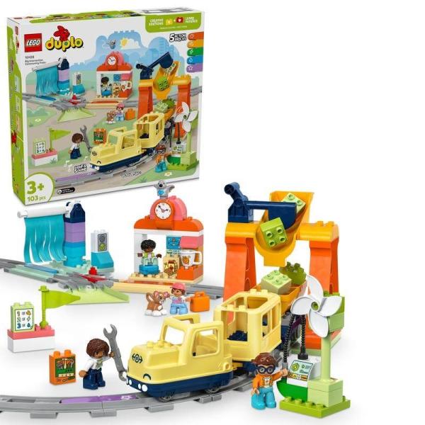 【オンライン限定価格】レゴ LEGO デュプロ デュプロのまち まちのトレイン 10428｜誕生日 ...